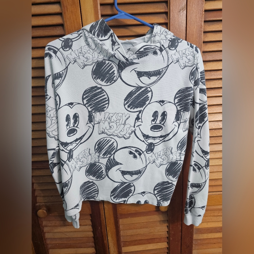 H&M Kids XL 16/18 Mickey Mouse Hoodie | Disney Graphic Sweatshirt